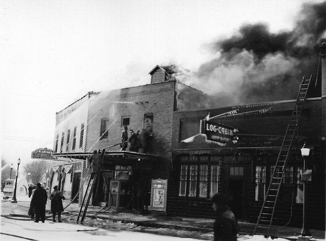 Lincoln Theatre - Fire At The Theater (newer photo)